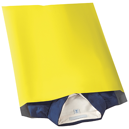 14 <span class='fraction'>1/2</span> x 19" Yellow Poly Mailers