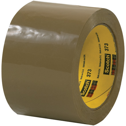 3" x 55 yds. Tan (6 Pack) Scotch<span class='rtm'>®</span> Box Sealing Tape 373