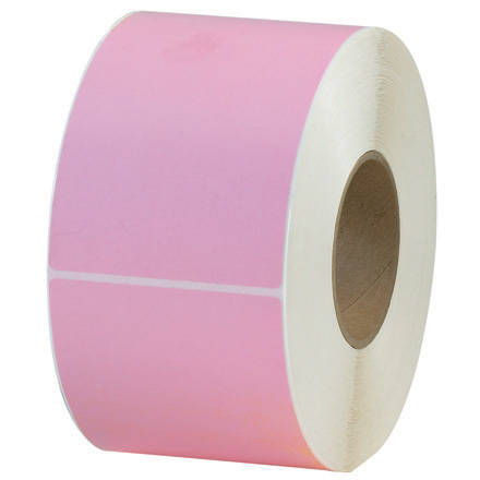 4 x 6" Pink Thermal Transfer Labels
